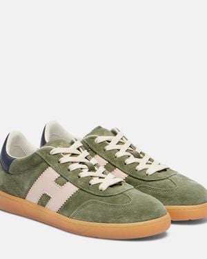 Hogan 86Er Suede Sneakers - Green