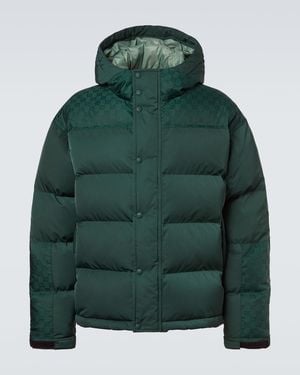 Gucci Gg Down Jacket - Green