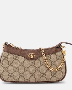 Gucci Ophidia Mini-Tasche - Braun