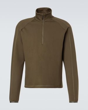 Aztech Mountain Aztech Fleece Half-Zip Jumper - Green