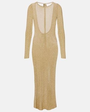 STAUD Knitted Maxi Dress - Natural