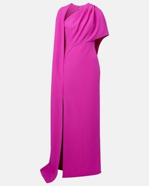 Safiyaa Contessa Asymmetric Gown - Pink