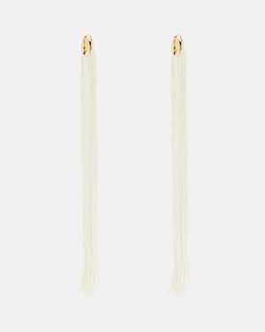 Jil Sander Ohrringe - Weiß