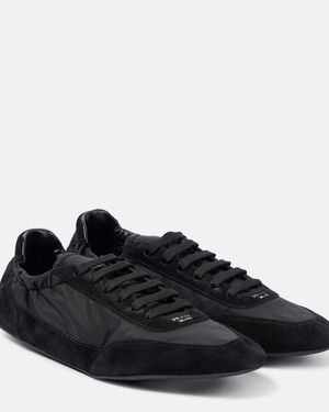 Prada Re-Nylon-Suede Sneakers - Black