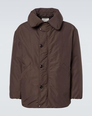Lemaire Oversized Down Jacket - Brown