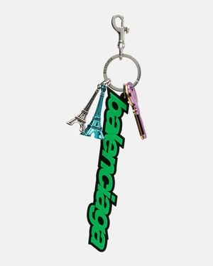 Balenciaga Taschenanhaenger Biker - Grün