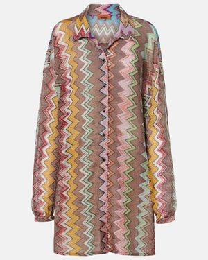 Missoni Zigzag Lame Shirt - Multicolour