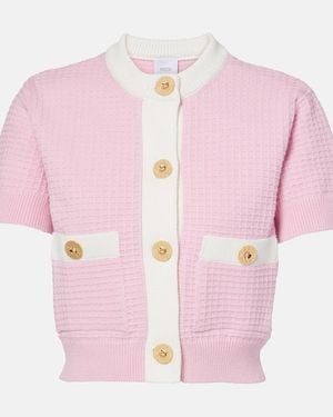 Patou Cardigan Aus Baumwolle - Pink