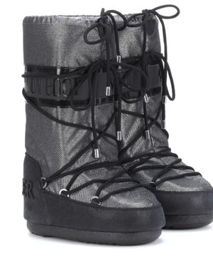 Moncler X Moon Boot® Ankle Boots - Metallic