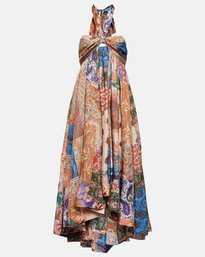 Zimmermann Silk Dress - White