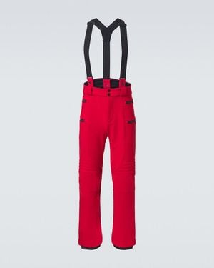 Fusalp Flash Ski Salopettes - Red