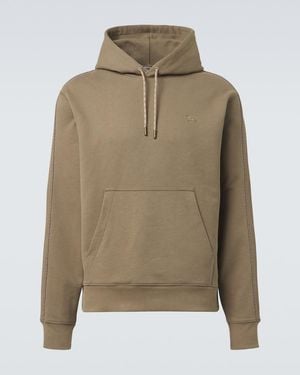 Burberry Hoodie Aus Baumwoll-Jersey - Natur