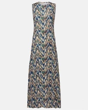 Ulla Johnson Orla Printed Jersey Midi Dress - Multicolour