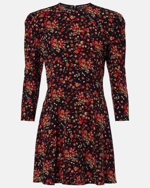 Gucci Minikleid Aus Seide - Rot