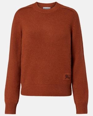 Burberry Pullover Aus Kaschmir - Braun
