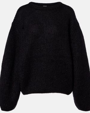 TOTEME Mohair-Blend Jumper - Black