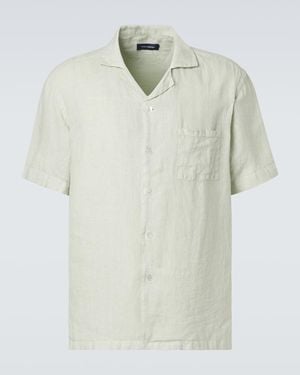 Thom Sweeney Linen Shirt - White