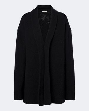 The Row Cardigan Parry Aus Kaschmir, Wolle Und Seide - Schwarz