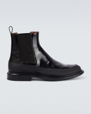 Givenchy Botas Chelsea Gent De Piel - Negro