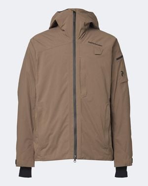 Peak Performance Alpine Gore-Tex Ski Jacket - Brown