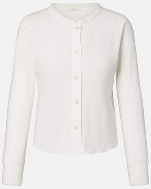 The Row Cardigan Gano Aus Baumwolle - Weiß