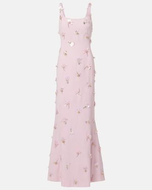 Jonathan Simkhai Verzierte Robe Briella - Pink