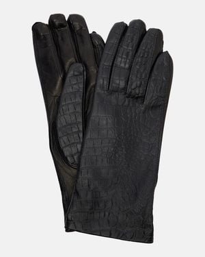 TOTEME Handschuhe Aus Leder - Schwarz
