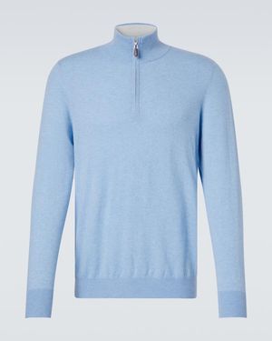 arch4 Jersey Mr Fenchurch De Cremallera Parcial - Azul