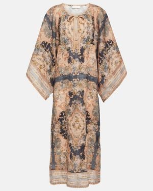 Zimmermann Caftan August de lino - Neutro