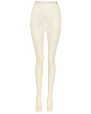 Gucci Strumpfhose mit GG-Muster - Weiß