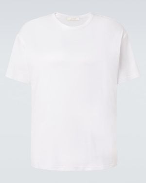 Umit Benan James Cotton Jersey T-Shirt - White