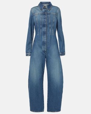 Alaïa Mono Round De Denim - Azul