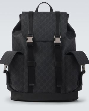 Gucci Gg Large Backpack - Black