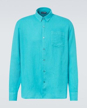 Vilebrequin Linen Shirt - Blue