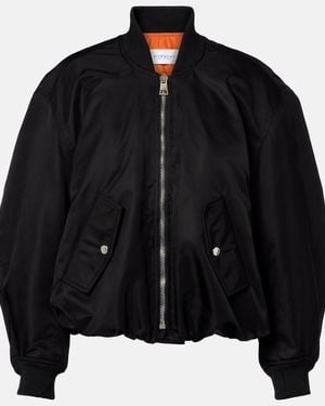Givenchy Cropped Bomber Jacket - Black