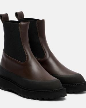 Le Monde Beryl Dolomite Leather Chelsea Boots - Black