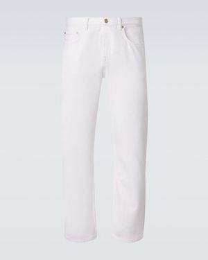 Umit Benan Straight Jeans Kevin - Weiß