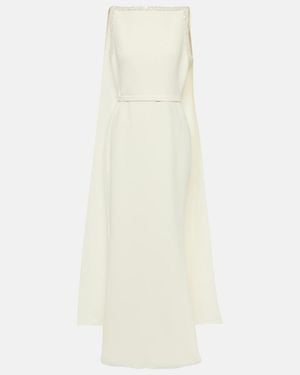 Safiyaa Bridal Ginevra Embellished Gown - White