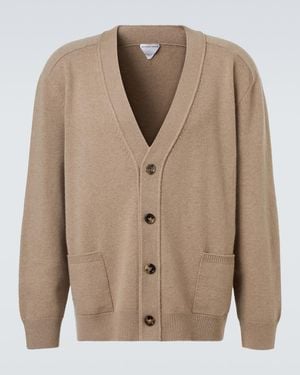 Bottega Veneta Cashmere-Blend Cardigan - Natural