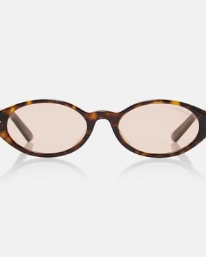 Dior Diorpacific R1I Oval Sunglasses - Brown