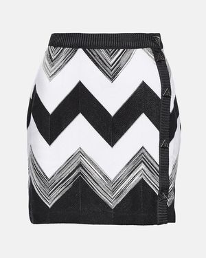Missoni Geometric Pattern Skirt Skirts - Black