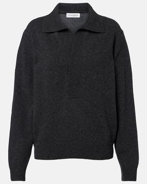 Victoria Beckham Polopullover Genevieve Aus Wolle Und Kaschmir - Schwarz