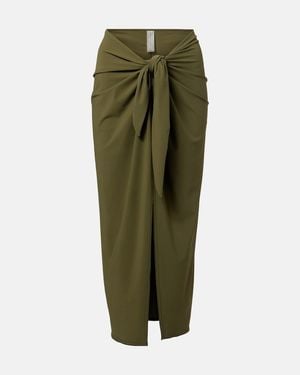 Karla Colletto Basics Beach Cover-Up - Green