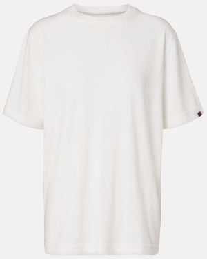 Extreme Cashmere James Cotton And Cashmere T-Shirt - White