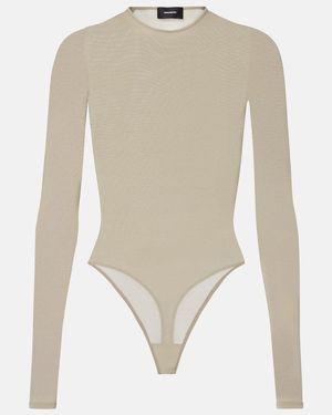 Wardrobe NYC Body Semitransparente - Blanco