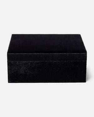 Sophie Bille Brahe Tresor Grande Velvet Jewellery Box - Black
