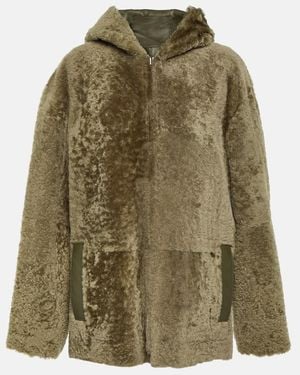 JOSEPH Abrigo reversible Cosser de borrego - Verde