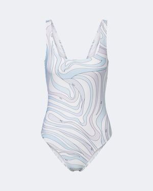 PUCCI Marmo Swimsuit - Blue