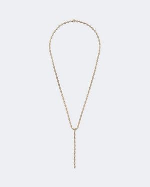 Anita Ko Halskette Aus 18Kt Gelbgold Mit Diamanten - Weiß