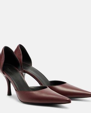Magda Butrym Leather Court Shoes - Brown